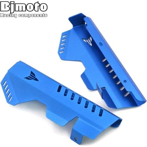 BJMOTO MT/FZ 07 MT-07 FZ-07 Motorcycle Radiator Side Cover Protector For Yamaha MT07 FZ07 2014-2017 Motorbikes Accessories