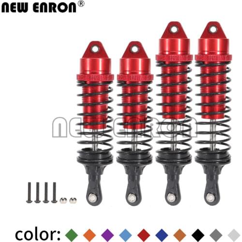 2Pc/4Pc Aluminum Front 72-90mm Rear 80-102mm Damper Shock Absorber W/Springs for RC Car Parts 1/10 Traxxas Slash 4x4 2wd