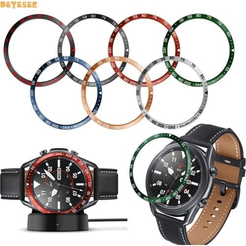 Watch Circle For Samsung Galaxy Watch 3 45/41mm Smartwatch Bezel Ring Styling Case Protection Stainless Steel Cover Accessories