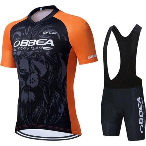 Cycling Jersey Team Summer Cycling Clothing Quick Drying Set Racing Sport Mtb Bicycle Orbeaful Bike Uniform Maillot Ciclismo