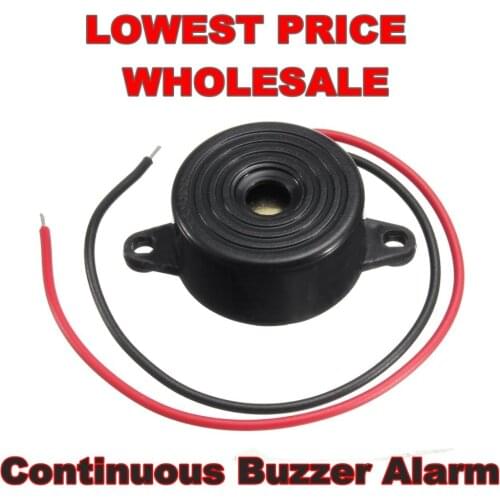 Hot Sale Newest Useful New Arrival Durable 3-24V Piezo Electronic Buzzer Alarm 95DB Continuous Sound Beeper For Arduino Car Van