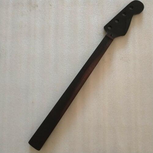 Maple 20 Fret FRETLESS PB Bass style bass Guitar Neck Replacment black Gloss