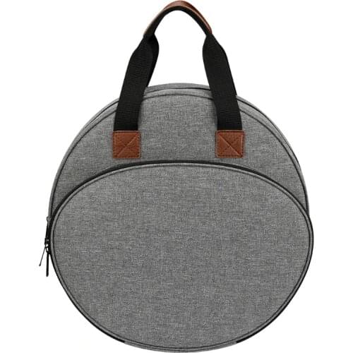 Round Crochet Hooks Knitting Bag Organizer Yarn Storage Case Sewing Tools Tote E56C