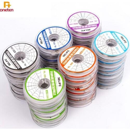 100m Alloy Steel Molybdenum Wire 0.03MM 0.04 0.05 0.06 0.08 0.1 Cutting Wire For LCD Display Screen Separator Repair