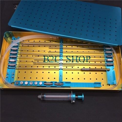 Fat cannula Liposuction Set Fat grafting needle Stem Cell Lipo Fat Transfer