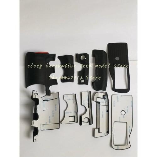 A Set of 5PCS New original Body Rubber ( Grip+thumb+ front shell+left side +bottom )repair parts For Nikon D4 D4S SLR