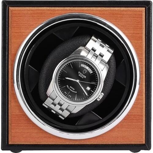 Watch Winder For Mechanical Watch USB Power Supply Black Winding Box Motor Shaker Mini Holder Display Jewelry Storage Organizer