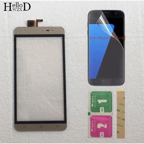 Mobile Touch Screen TouchScreen Panel For Vertex Impress Eagle 3G Touch Screen Digitizer Panel Screen Sensor + Protector Film