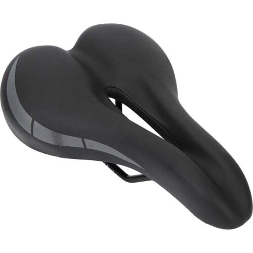 Bicycle Saddle Seat Cushion Universal Bike Breathable Saddle Thicken Mountain Bike Seat Cover Pad with Central Relief Zone