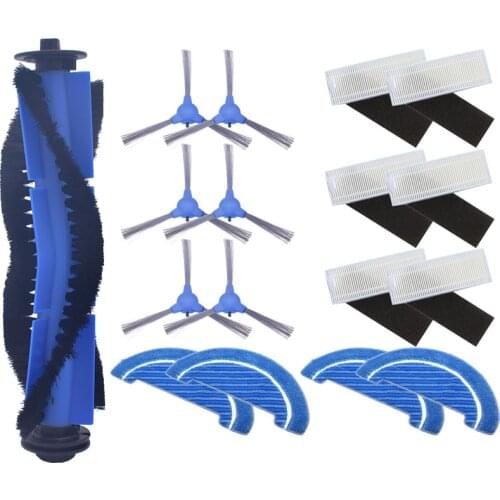Robot Side Brush Hepa Filter Mop Cloth Replacement Kit for Cecotec Conga Excellence 1090 Robot Vacuum Cleaner Parts Accessories