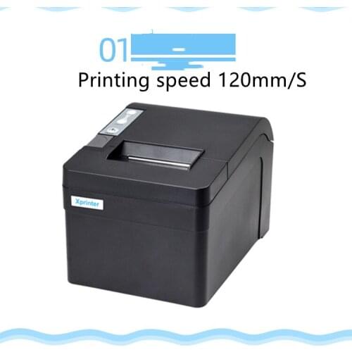 POS Thermal printer With automatic cutter USB Commercial For Resaurant Supermarket Store 58mm Thermal Receipt Pirnter