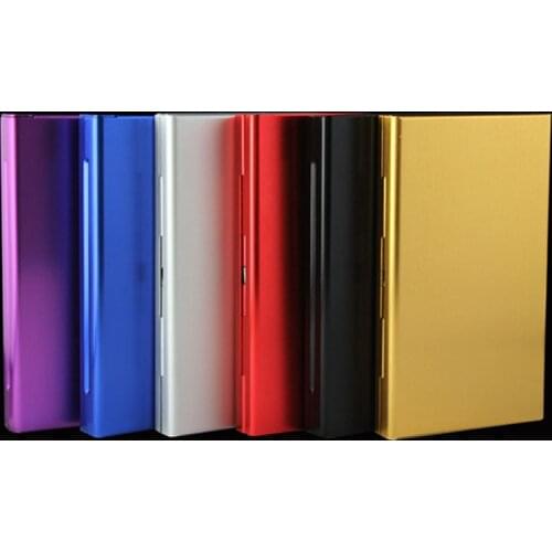 Tube Sticks Lady Cigarette Box Light Fashion Portable personality Personality Metal Elegant Lady Aluminum Magnetic Buckle