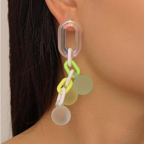 S925 Silver Cute Colorful Frosted Bubble Ball Earrings for Women Sweet Candy Hit Color Resin Pendant Drop Earrings Jewelry Gifts