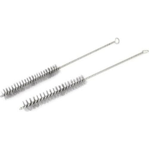2 Pcs 20mm Dia Steel Wire Pipe Tube Chimney Cleaning Brush