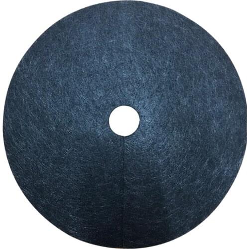 4Pcs Tree Protection Weed Mats Ecological Control Cloth Mulch Ring Round Weed Barrier Plant Cover for Indoor Outdoor Gardens