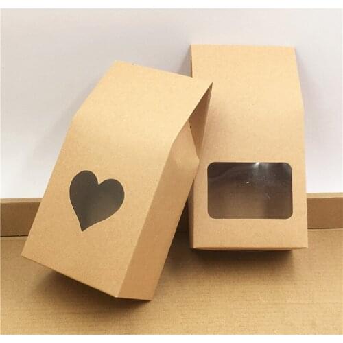 50pcs Brown Kraft Paper food packing Paper Bags for snack/nut/candy/cookie/coffee