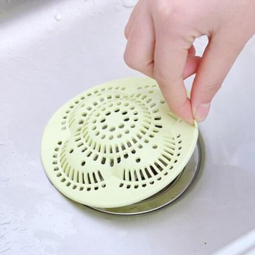 Anti-blocking Hair Catcher Hair Stopper Plug Trap Shower Floor Drain Covers Sink Strainer Filter Bathroom Kitchen Accessories