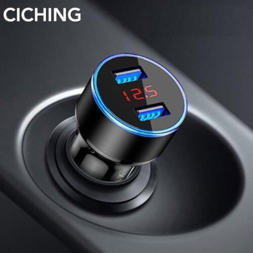 Car LED High quality Mini metal dual USB Car charger For Vauxhall Opel Astra G/GTC/J/H Corsa Antara Meriva Zafira Insignia Mokka