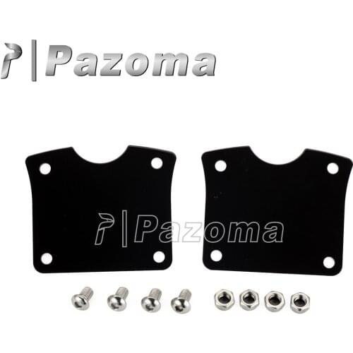 Black Motorcycle Fender Riser Brackets fits 23" Wheel for Harley Touring Road King Glide FLHTCU FLHTK FLTRX FLHR FLHX 2014-2017