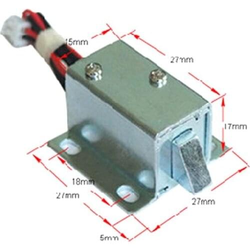 YYDS Electronic Lock Catch Door Gate 12V 0.4A Release Assembly Solenoid Access