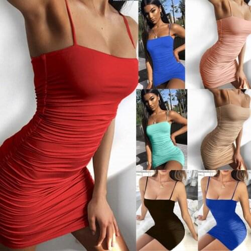 Summer Dress Women Robe Femme Sling Pencil Dress Backless Sleevelss Y2K Night Club Bodycon Dress For Woman Vestido De Mujer