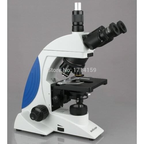 Metallurgical Microscope--AmScope Supplies 40X-1000X Plan Infinity Kohler Laboratory Research Microscope with 1080p HDMI