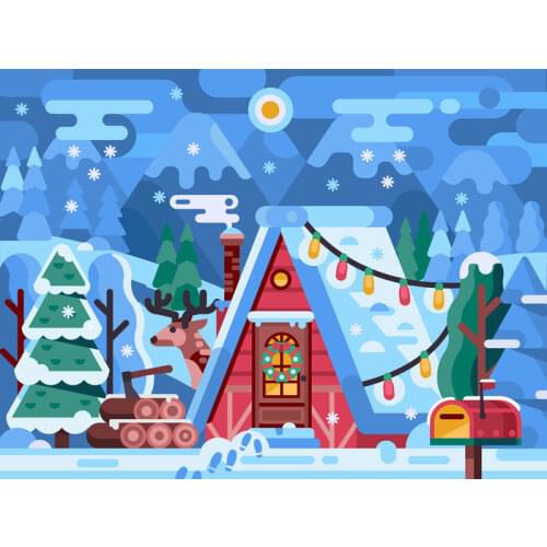 5D DIY Poured Glue Diamond Painting Kits Scalloped Edge Couples Camping And Hiking Home Wall Decoration Soft Canvas Unique Gift