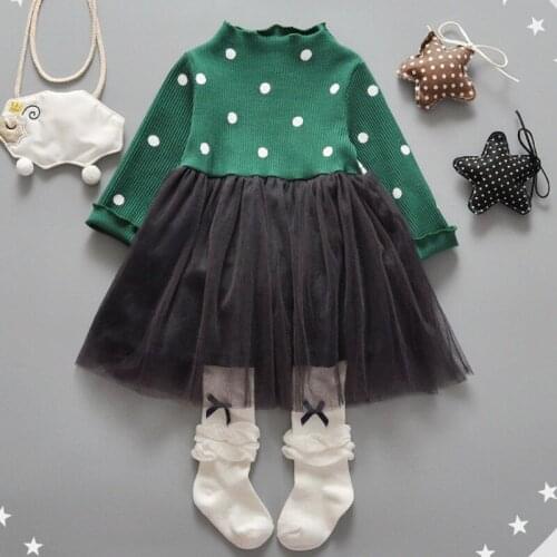 New Baby Dress Ball Gown Baby Girl Clothes Knee-length Robe bebe fille Baby Girl Dress 6BY026