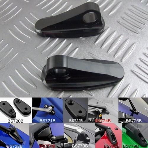 Motorcycle rearview mirror fairing adapter Conversion Code For Suzuki GSXR1000 2005 2006 2007 2008 GSXR600 750 2006 07 08 09 10