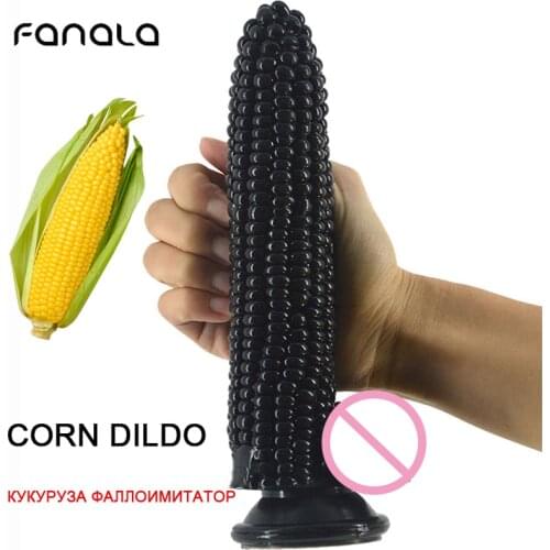 Corn Very Huge Soft Dildo with Suction Cup Penis Dong Dildo Vibrator Adult Sex Toys for Women Gay Masturbation Anal Butt Plug