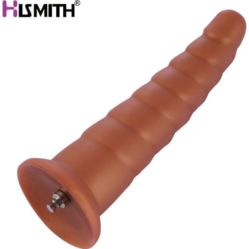 Hismith Huge Arthropod Anal Toy Slightly Curved With KlicLok System Use On Sex Machine Irregular 24cm Insertable Suction Cup