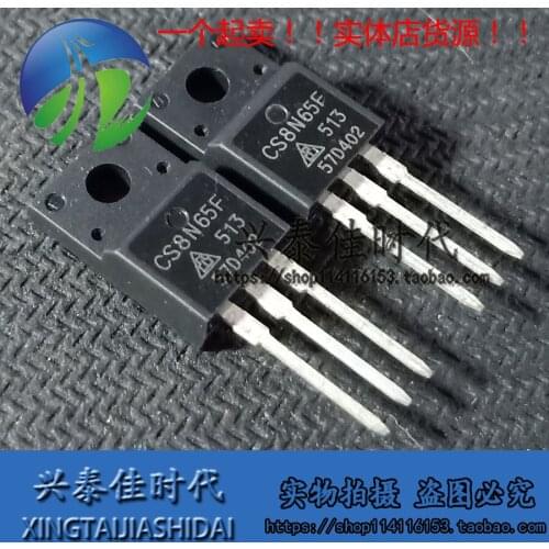 Original new 5pcs/ CS8N65F 8A/650V TO-220F
