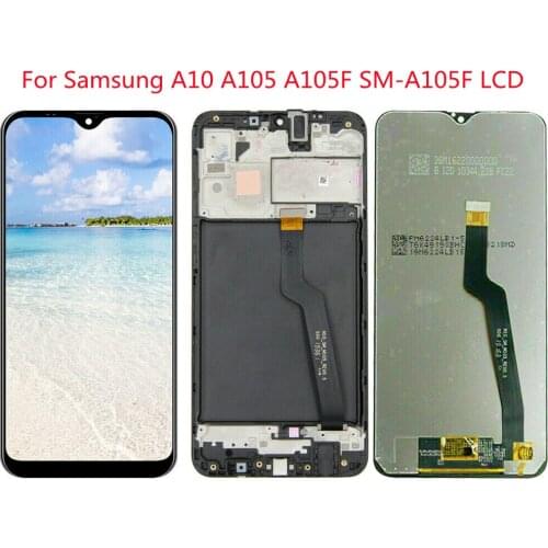 Original LCD LCD monitor with frame replacement for Samsung Galaxy A10 A105 A105F SM-A105F Can be wholesale