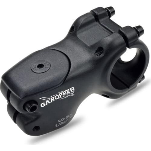 0 Degree MTB Bike Stem 31.8 Mountain Track Road Bike Alloy Handlebar Stem 50mm Rise Up Bar Stem With Headset Spacer Bolt