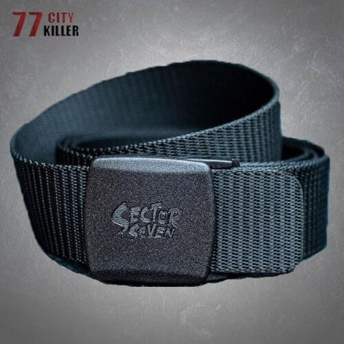 Shell Tactical Belt Mens Outdoor Free Cutting Weav Buckle Quick Release Fashion All-match Military Sports Accessories Male Belts