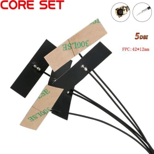 5PCS 2.4Ghz WIFI Internal Antenna FPC 5dBi IPX IPEX Connector Omni Antenna IEEE 802.11 b/g/n WLAN System