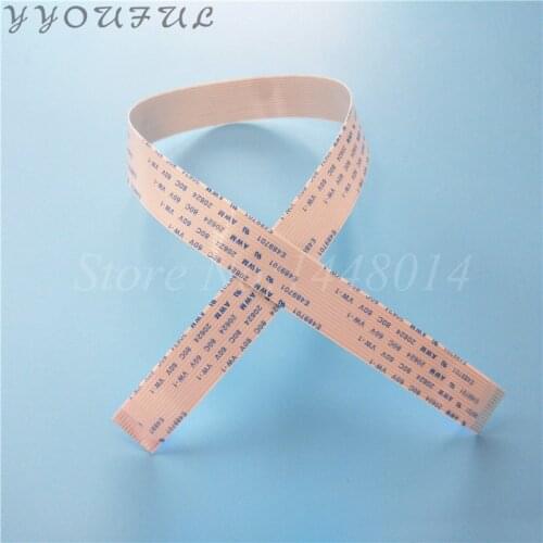 Inkjet Printer 14pins Data Cable I3200 Print head For Epson 4720 I3200 Printhead FFC Flat Cable 15mm width 25cm 40cm 70cm 15pcs