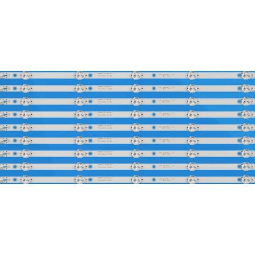 9pcs/lot LED backlight strip for 49BDL3056Q 49U5070 K490WDC1 A2 4708-K49WDC-A2213N01 5lamps 4708-K49WDC-A3113N01