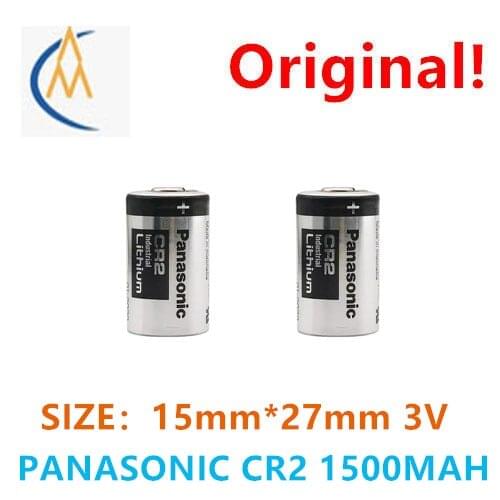 2PCS CR2 battery 3V rangefinder camera laser pen flashlight durable toy electronic product luminous Panasonic 1500mah
