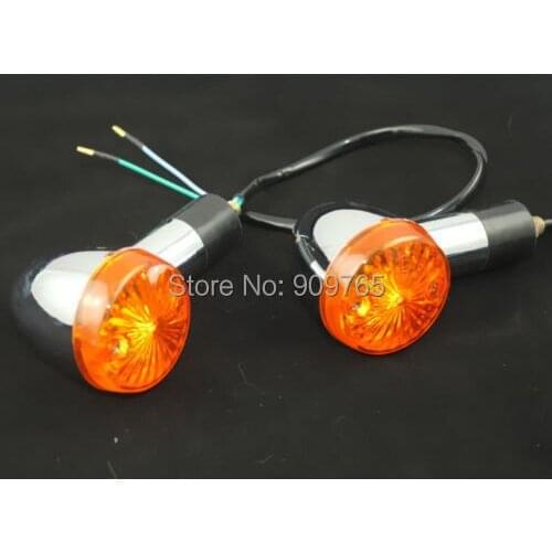 Motorcycle Accessories Parts Amber Turn Signal Bullet Light Motorcycle Street Bike Sport Bike Chopper Custom