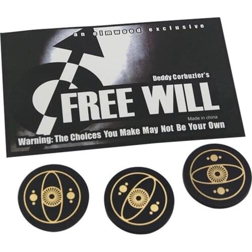 Free Will Magic Tricks easy to do close up street magic prop magician magic tool