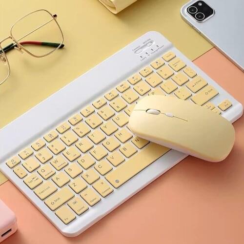 Tablet Wireless Keyboard For iPad Pro 2020 11 12.9 10.5 Teclado Bluetooth Keyboard Mouse For iPad 8th 7th Android IOS Windows