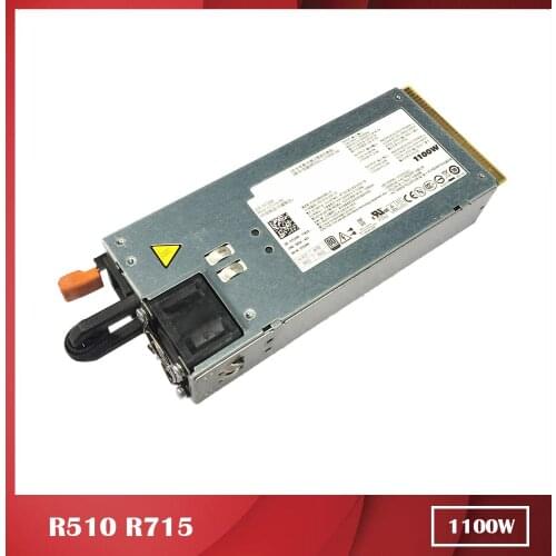 For Server Power Supply for DELL R910 R715 T710 R510 GVHPX 0TCVRR 1Y45R L1100A-S0 1100W