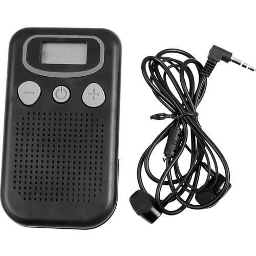 Display Hearing Aids Personal TV Sound Amplifier for The Elderly / Hearing Loss Hearing Megaphone with Earphone