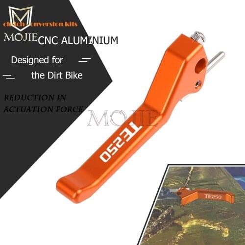 For Husqvarna TE250 TE 250 2017-2021 Dirt Bike Clutch Conversion Kits Clutch Lever Easy Pull Left Lever Motorcycle Save Power
