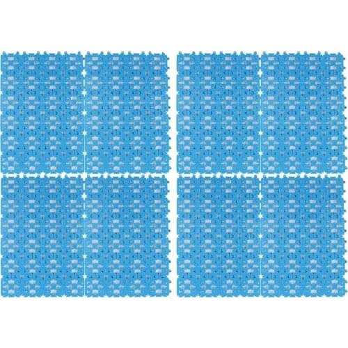 Best Rabbit Cage Mat Floor Plastic Mats Feet Pads for Pet Cats Dogs Bunny Hamster Rat Chinchilla Guinea Pig (8 Pack)