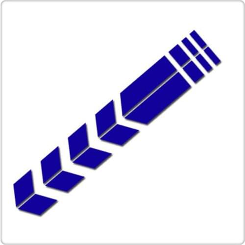 Motorcycle Waterproof Safety Warning Arrow Tape sticker for SUZUKI F SA ABS GSX1400 GSX650F GSF650 BANDIT GSX1250