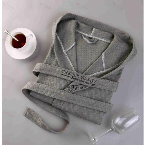 Men Bath Robes Hooded Cotton Long Soft Pajamas Plus Size XXL Sleepwear Lounges Hooded Robe Femme Dressing Gown Robe White