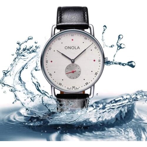 Mens Quartz Watch 7.9mm Ultra-thin Design Waterproof Simple Fashion Comfortable to Wear Watch PR Sale