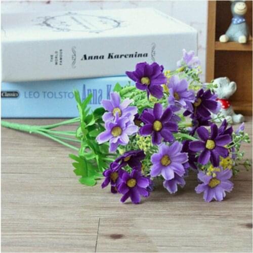 Natural Pressed Artificial Flowers Wedding Party Decoration Chrysanthemum Flowers Home Table Decoration DIY Scrapbooking Wreath